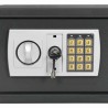 Coffre-fort numérique électronique Gris foncé 42x37x20 cm Acier 