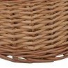 Panier à bois de chauffage poignées de transport 88x57x34 cm 