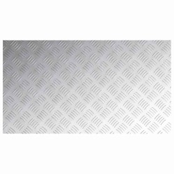 Plaques en Aluminium à Motif en Damier 2 pcs Antidérapantes 90x50 cm 