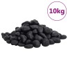 Galets polis 10 kg noir 2-5 cm 
