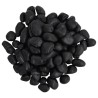 Galets polis 10 kg noir 2-5 cm 