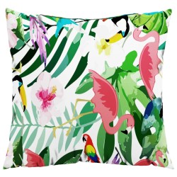 Coussins décoratifs lot de 4 Multicolore 40x40 cm Tissu 