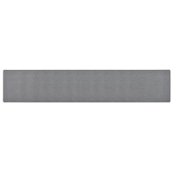 Tapis de couloir Gris foncé 50x300 cm 