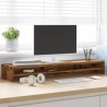 Support de moniteur vieux bois 100x24x13 cm bois d'ingénierie 