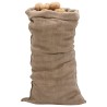 Sacs en jute 10 pcs 65x135 cm 100 % jute 220 g/m² 