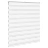 Store zèbre blanc 130x150 cm largeur du tissu 125,9cm polyester 