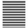 Store zèbre noir 130x150 cm largeur du tissu 125,9 cm polyester 