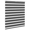 Store zèbre noir 130x150 cm largeur du tissu 125,9 cm polyester 
