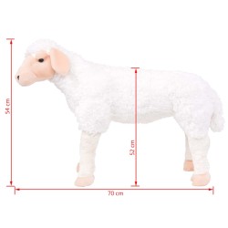 Jouet en peluche Mouton Blanc XXL 