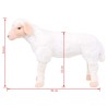 Jouet en peluche Mouton Blanc XXL 