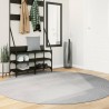 Tapis IZA poils courts style scandinave gris Ø 200 cm 