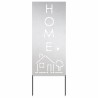 Panneau décoratif de jardin Argenté 50 x 140 cm 