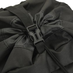 Sac à dos de randonnée noir 100 L tissu oxford 