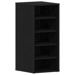 Armoire à chaussures Chêne noir Bois d'ingénierie 32 x 35 x 70 cm 
