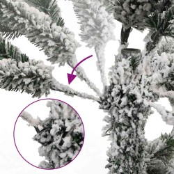 Sapin de Noël artificiel articulé 150 LED et boules 120 cm 