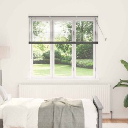 Store de Fenêtre Gris foncé 80 x 130 cm Aluminium 