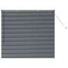Store de Fenêtre Gris foncé 80 x 130 cm Aluminium 