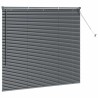 Store de Fenêtre Gris foncé 80 x 130 cm Aluminium 