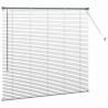 Store de Fenêtre Gris foncé 80 x 130 cm Aluminium 