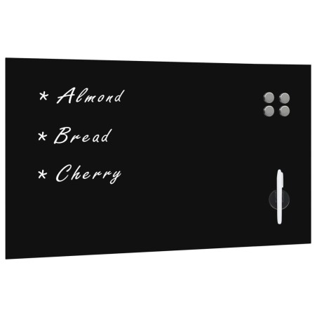 Tableau noir magnétique mural Verre 120x60 cm 