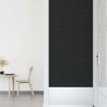 Panneaux muraux 12 pcs Noir 90x30 cm Tissu 3,24 m² 