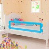 Barrière de lit pour enfants 150x42 cm Bleu 