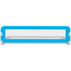 Barrière de lit pour enfants 150x42 cm Bleu 