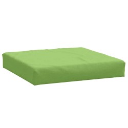 Coussins de palette lot de 3 vert mélangé tissu 