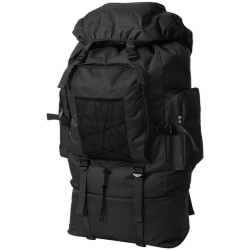 Sac à dos en style d'armée XXL 100 L noir 