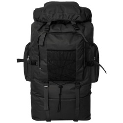 Sac à dos en style d'armée XXL 100 L noir 