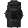 Sac à dos en style d'armée XXL 100 L noir 