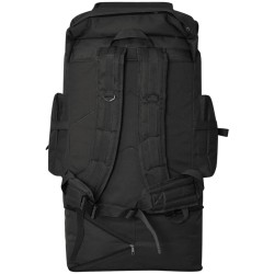 Sac à dos en style d'armée XXL 100 L noir 