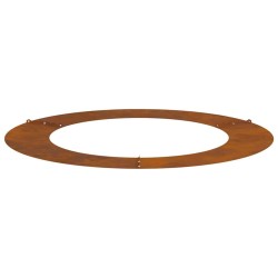 Pot de fleurs en acier corten Acier corten Grand 