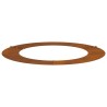 Pot de fleurs en acier corten Acier corten Grand 