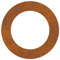 Pot de fleurs en acier corten Acier corten Grand 