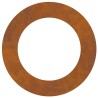 Pot de fleurs en acier corten Acier corten Grand 