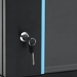 Coffret de réseau mural 9U 19" IP20 600x450x510 mm 