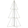 Arbre de Noël cône 300 LED d'intérieur/d'extérieur 120x220 cm 