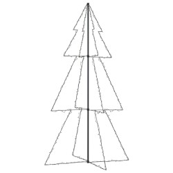Arbre de Noël cône 300 LED d'intérieur/d'extérieur 120x220 cm 