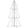 Arbre de Noël cône 300 LED d'intérieur/d'extérieur 120x220 cm 
