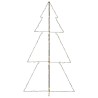 Arbre de Noël cône 300 LED d'intérieur/d'extérieur 120x220 cm 