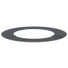 Pot en Plastique Anthracite Plastique Grand Costaud Rond 
