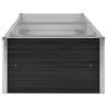 Lit surélevé de jardin Anthracite 240x80x45 cm Acier galvanisé 