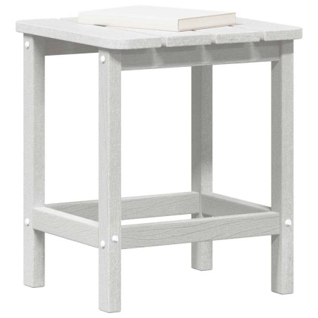 Table d'appoint Adirondack blanche 38x38x45 cm HDPE 