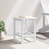 Table d'appoint Adirondack blanche 38x38x45 cm HDPE 
