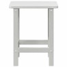 Table d'appoint Adirondack blanche 38x38x45 cm HDPE 