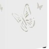 Porte-parapluies Blanc Métal Standard Durable Porte-parapluies 