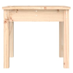 Banc de jardin 50x44x45 cm bois massif de pin 