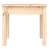 Banc de jardin 50x44x45 cm bois massif de pin 