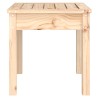 Banc de jardin 50x44x45 cm bois massif de pin 